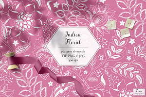 Indira Floral Patterns & Motifs
