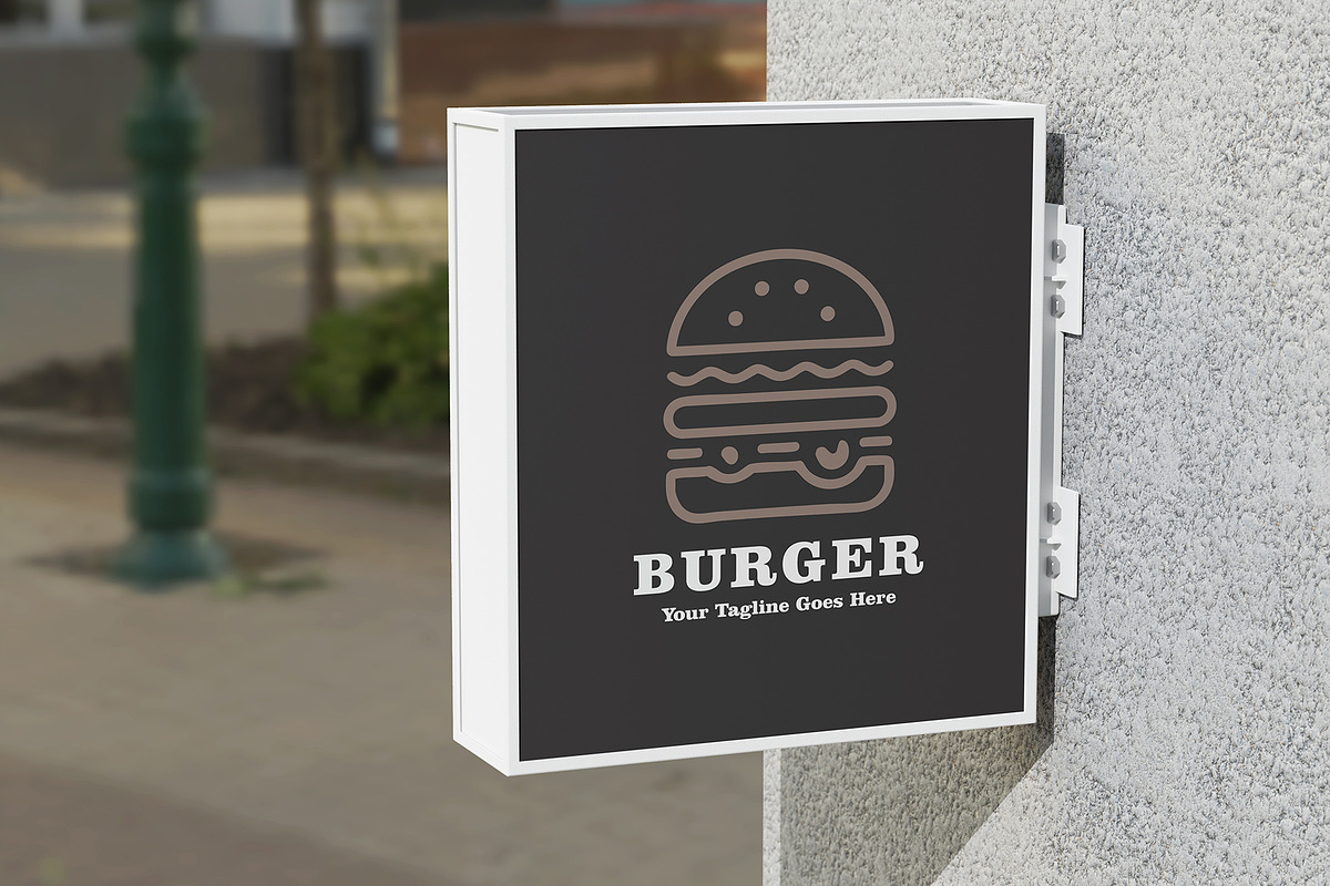 Burger Restaurant Logo Design, a Branding & Logo Template by YUDesignStore (Photo 5 of 7)