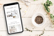 Canva & Mailchimp Template | Linen, an Email Template by Thirty One Palms Studio (Thumbnail 2 of 7)