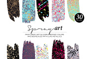 300 Modern Textures Bundle, a Texture Graphic by Designdell (Thumbnail 20 of 21)