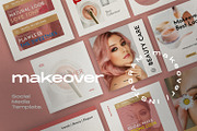 Makeover - Social Media Kit, a Social Media Template by Dirtytemp Studio (Thumbnail 7 of 14)
