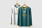 Long Sleeve Shirt Mockup, a Shirt Mockup by zpackcreative (Thumbnail 5 of 5)