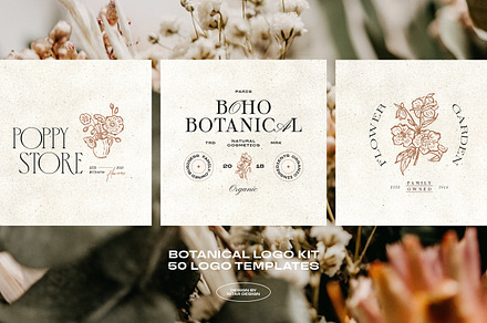 Botanical Logo Kit, a Branding & Logo Template by iStar Design