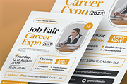 Job Fair Flyer, a Flyer Template by SquidPixey (Thumbnail 2 of 5)