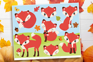 So Foxy, Red Fox Clipart SVG