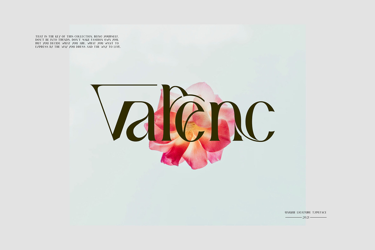 Gallies Ligature Serif Typeface, a Serif Font by Humaira_std (Photo 2 of 9)
