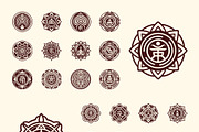 Reiki Symbols, a Solid Icon by Creative Stall (Thumbnail 7 of 9)