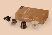Coffee Capsule with Box Mockups, a Packaging Mockup by Mockups Expert (Thumbnail 5 of 5)