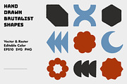 Handdrawn brutalist geometric shapes, an Object Graphic by Visual Sanctum (Thumbnail 1 of 5)