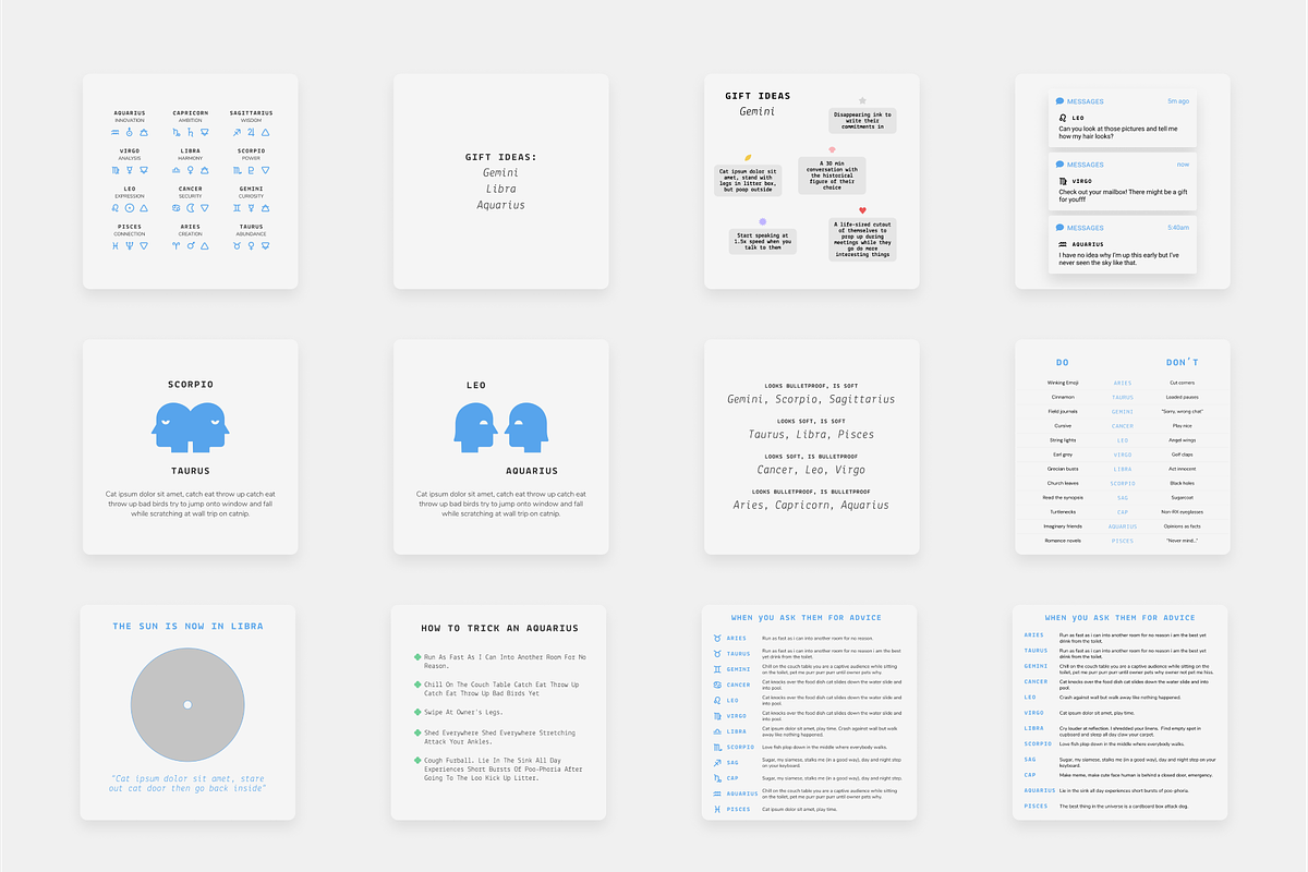 The Zodiac Instagram Pack, a Social Media Template by pkahraman (Photo 5 of 10)