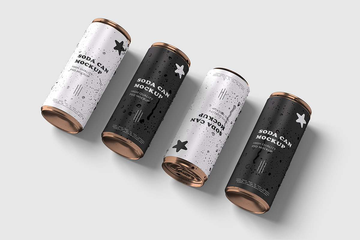 Soda Can Mockup, a Packaging Mockup by graphicpages (Photo 14 of 15)
