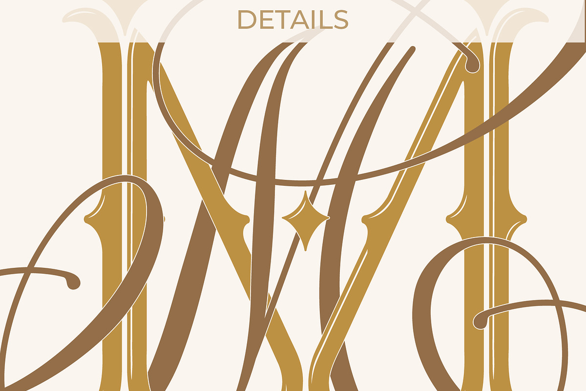 MM Wedding Monogram Logo, a Branding & Logo Template by LogoAV (Photo 4 of 6)