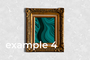 4:5 Vintage Frame Mockup