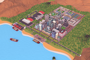 Metropolis City low poly Scene, an Architecture 3D Model by NOMODOL (Thumbnail 12 of 39)