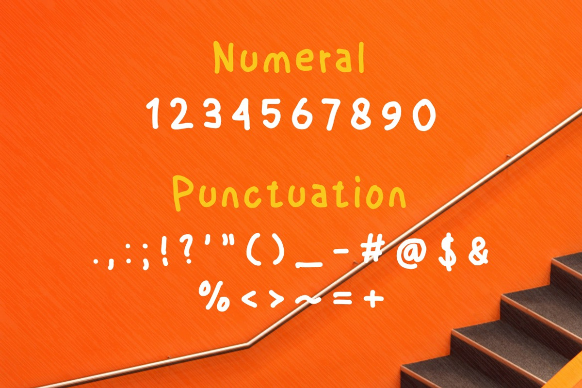 Bouboui - Bold And Fun Font, a Script Font by Dhabee (Photo 5 of 5)