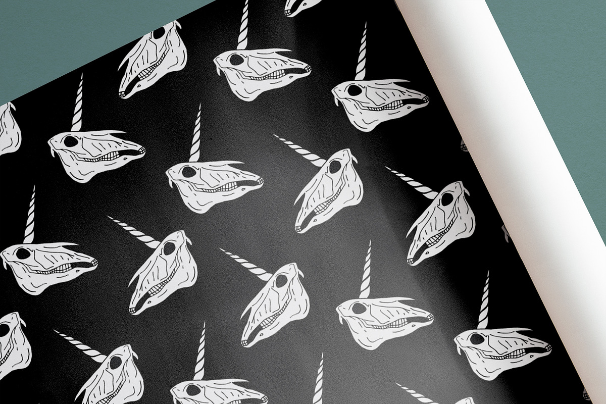Halloween seamless patterns set, a Pattern Graphic by Swetsol (Photo 4 of 9)