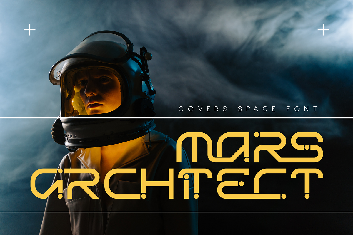 Covers Space Font, a Sans Serif Font by 177Studio (Photo 3 of 8)