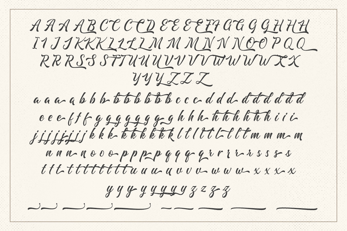 Majestika - Clean Brush Script, a Script Font by Letterhend Studio (Photo 9 of 9)