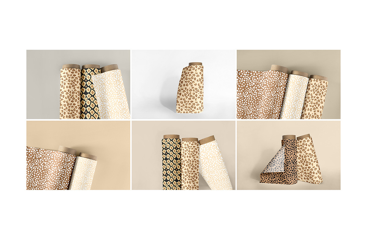 24 Fabric Mockup Bundle, a Packaging Mockup by bazarova (Photo 4 of 13)