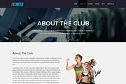 Fitness Plus HTML Template, a Bootstrap Template by VALIASOLUTION SHOP (Thumbnail 3 of 4)