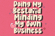 Strongest Weakest, a Handwritten Font by Youngtype.Std (Thumbnail 7 of 11)