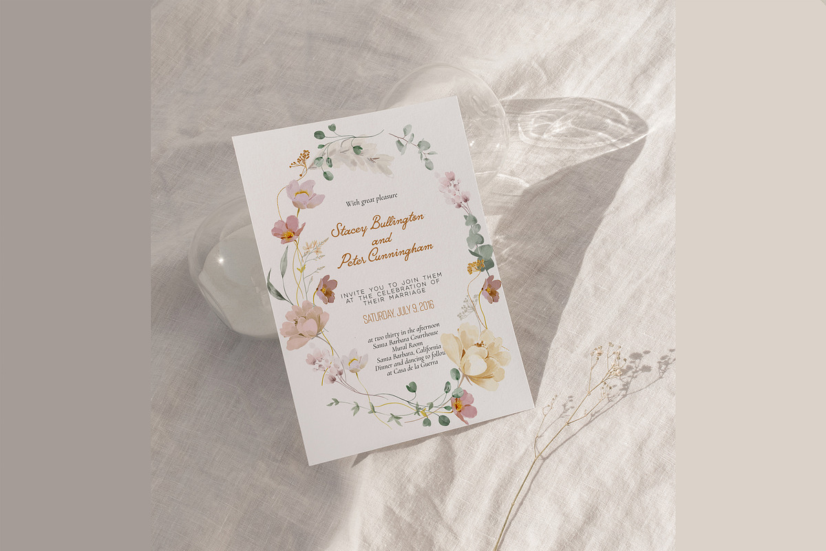 Lumiere - Rose & Cream Florals, an Illustration by Isabelle Salem (Photo 10 of 15)