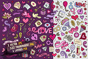 Love Objects & Symbols Set, an Object Graphic by BALABOLKA (Thumbnail 2 of 4)
