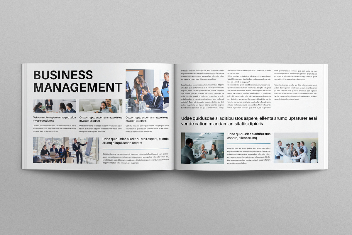 Newsletter Template, a Brochure Template by E-Type (Photo 4 of 7)
