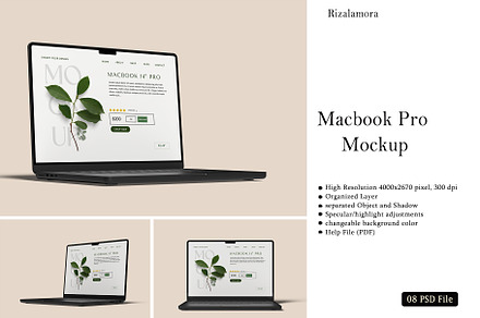 Macbook Pro Mockup
