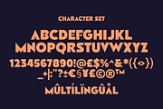 Foxic – A Geometric Art Deco Font, a Font by Tiptop Graphic (Thumbnail 3 of 8)