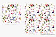 watercolor seamless pattern set, a Pattern Graphic by Patishop Art (Thumbnail 5 of 7)