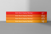 Multi Book Display Mockup - 8 Views, a Books & Magazine Mockup by Illusiongraphic (Thumbnail 6 of 23)