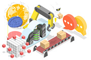 Digitalization Set 01, a Technology Illustration by AndriiStore (Thumbnail 10 of 11)