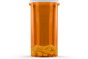 Blank Prescription Bottle and Pills, a Health & Medical Photo by Andy Dean Photography