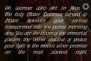 Art In Heaven - Ethereal Serif, a Serif Font by Setara Langit CreativeStd (Thumbnail 9 of 11)