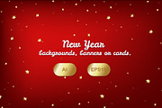 Christmas & New Year banners, a Flyer Template by JUBO (Thumbnail 4 of 4)