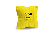 Square Pillow Mockup, a Product Mockup by DigitAuras (Thumbnail 3 of 3)