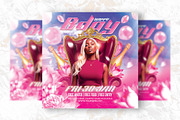 Birthday Party Flyer Design Template, a Flyer Template by Shajib Shikder (Thumbnail 2 of 2)