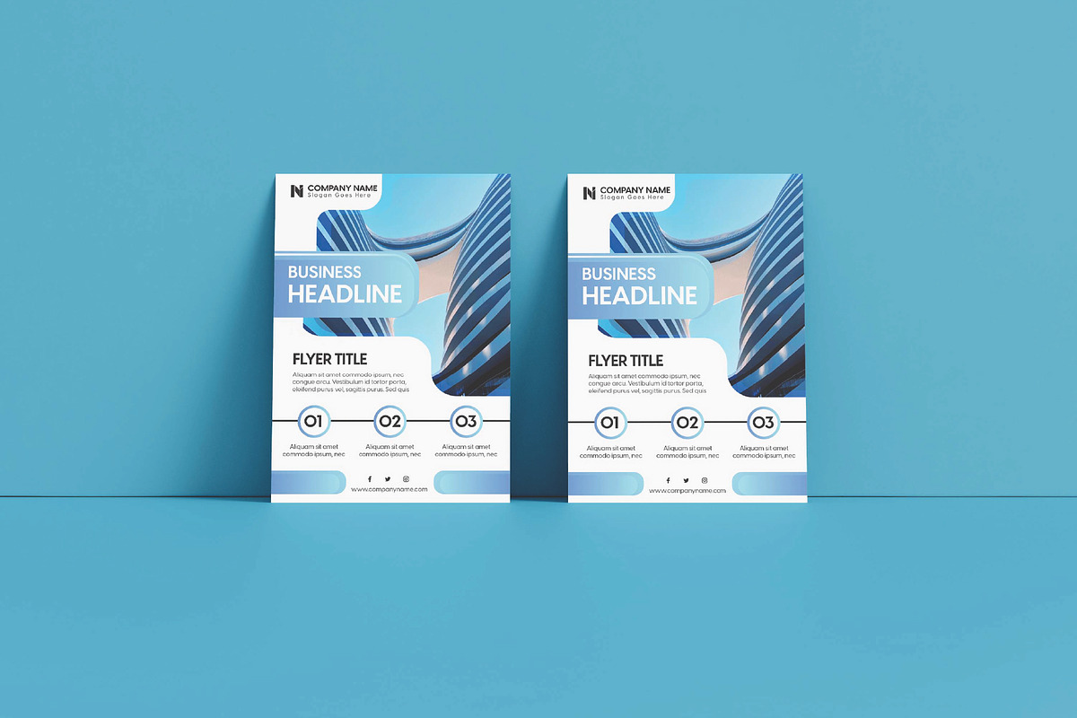 Real estate business flyer, a Flyer Template by Workhu (Photo 2 of 4)
