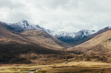 Foggy Mountain Range In Autumn preview 5