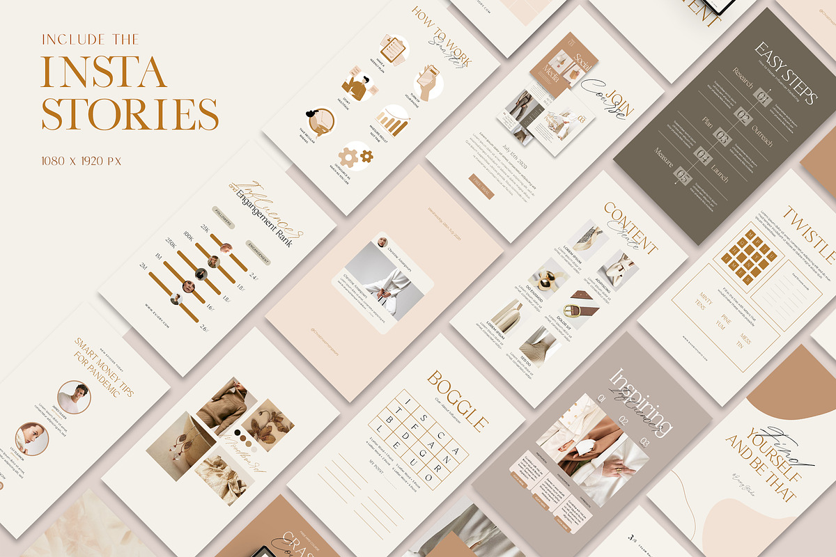 Instagram Coach Engagement CANVA PS, a Social Media Template by Eviory (Photo 16 of 48)