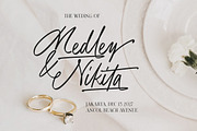 Young Bentley's Stylish Script, a Script Font by Letterhend Studio (Thumbnail 9 of 9)