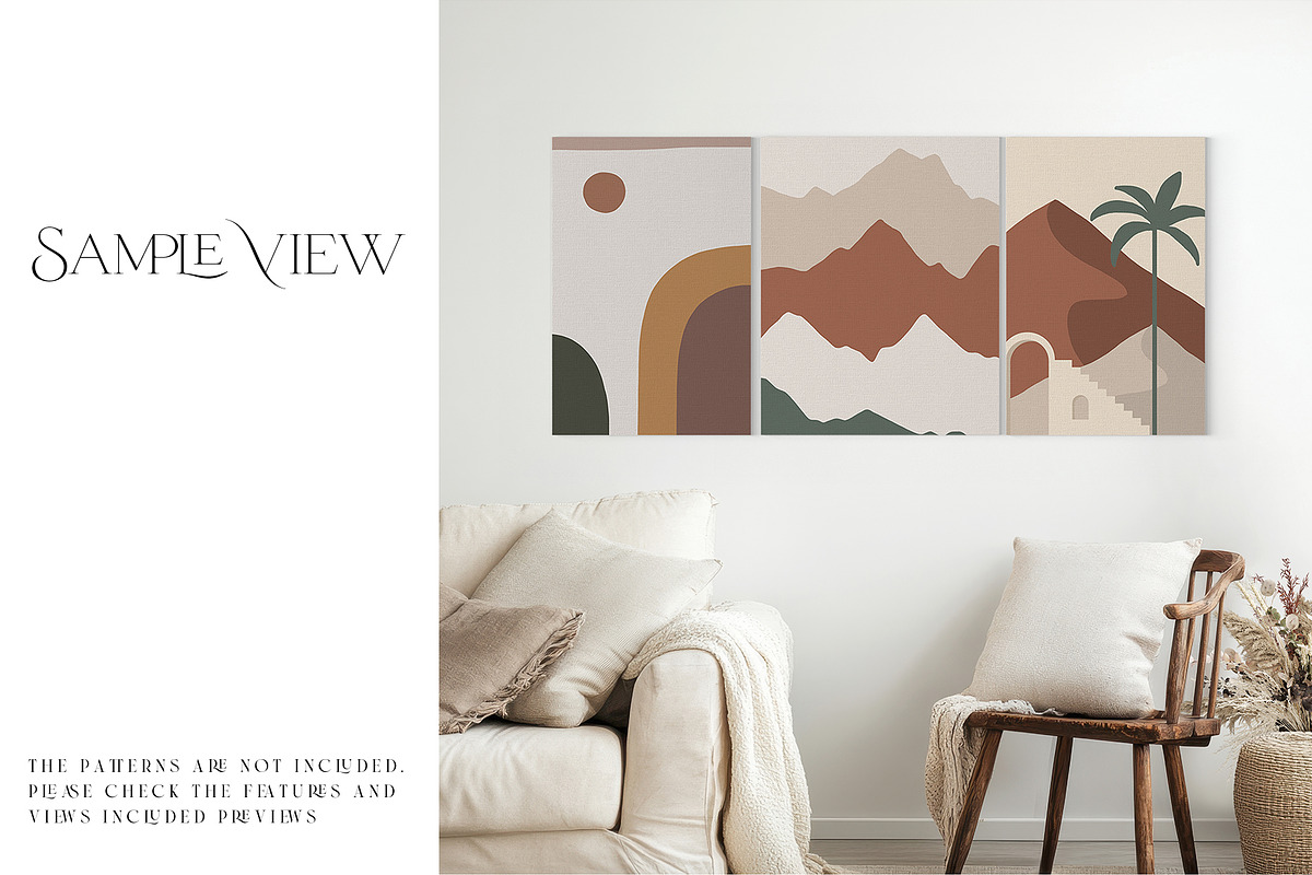 26 Sizes Canvas Print & Wall Mockup, a Product Mockup by mock-ups (Photo 9 of 13)