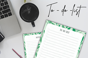 TO DO LIST PRINTABLE CANVA TEMPLATE