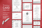 Elegant Wedding Stationery Templates, a Stationery Template by AsianElements (Thumbnail 9 of 10)