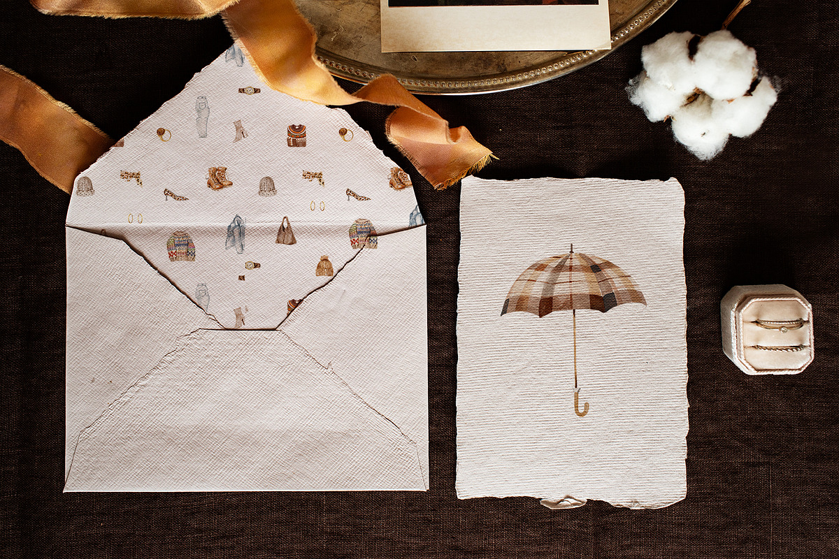 NOVEMBER Watercolor Fall Set, an Object Graphic by Kaleriia (Photo 11 of 11)