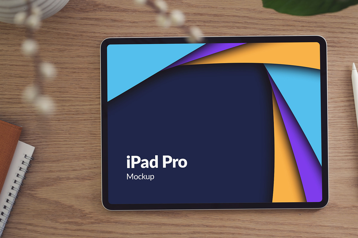 24 iPad Pro Mockup #1, an iPad Mockup by Walentin (Photo 11 of 25)