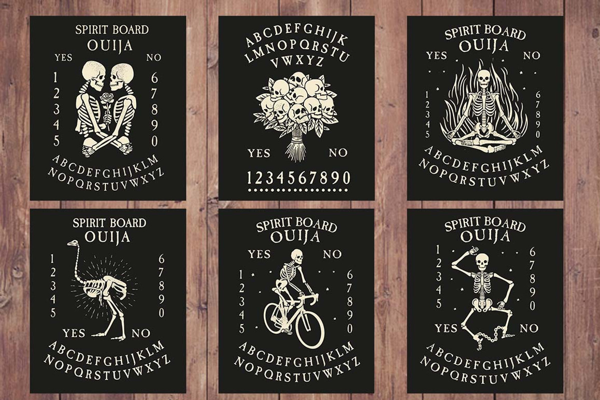 Skeletons` Logos Collection #3, an Illustration by Moloko88 (Photo 3 of 3)