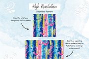 Fish with Stripes Seamless Pattern, a Pattern Graphic by Paper & Pattern Studio (Thumbnail 3 of 11)