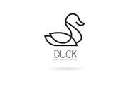 Duck logo, a Branding & Logo Template by Logocreative (Thumbnail 3 of 3)